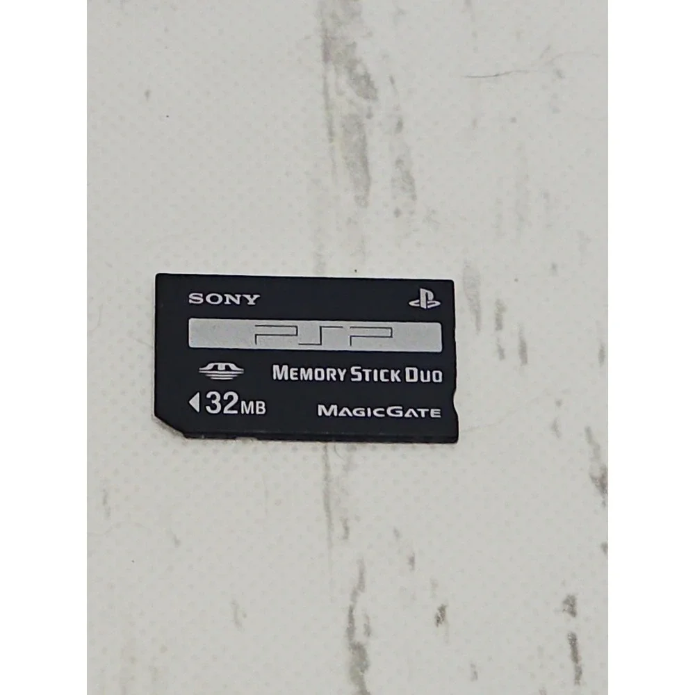 Genuine Sony 32mb Sony PSP Memory Stick Pro Duo Memory Card - Tested Works